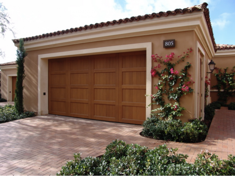 Mediterranean Style Garage Doors For The Pelican Hill Resort 144   Mediterraneangaragedoors2 768x578 